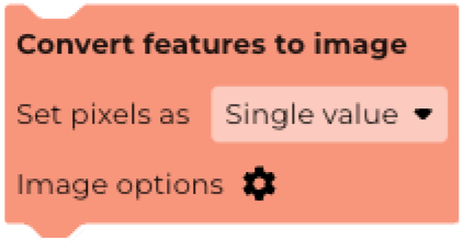 Convert features to image