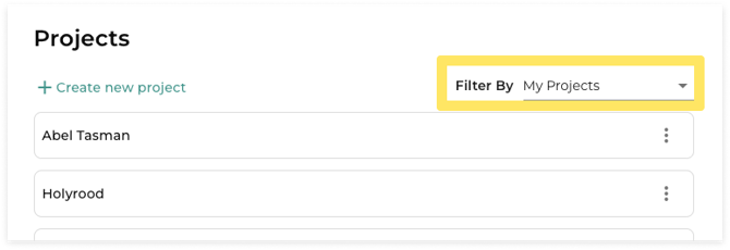 3 filter projects