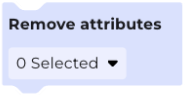 Remove attributes