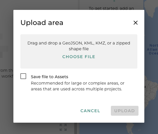 2 upload modal