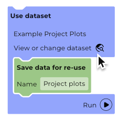 1 swap out project dataset